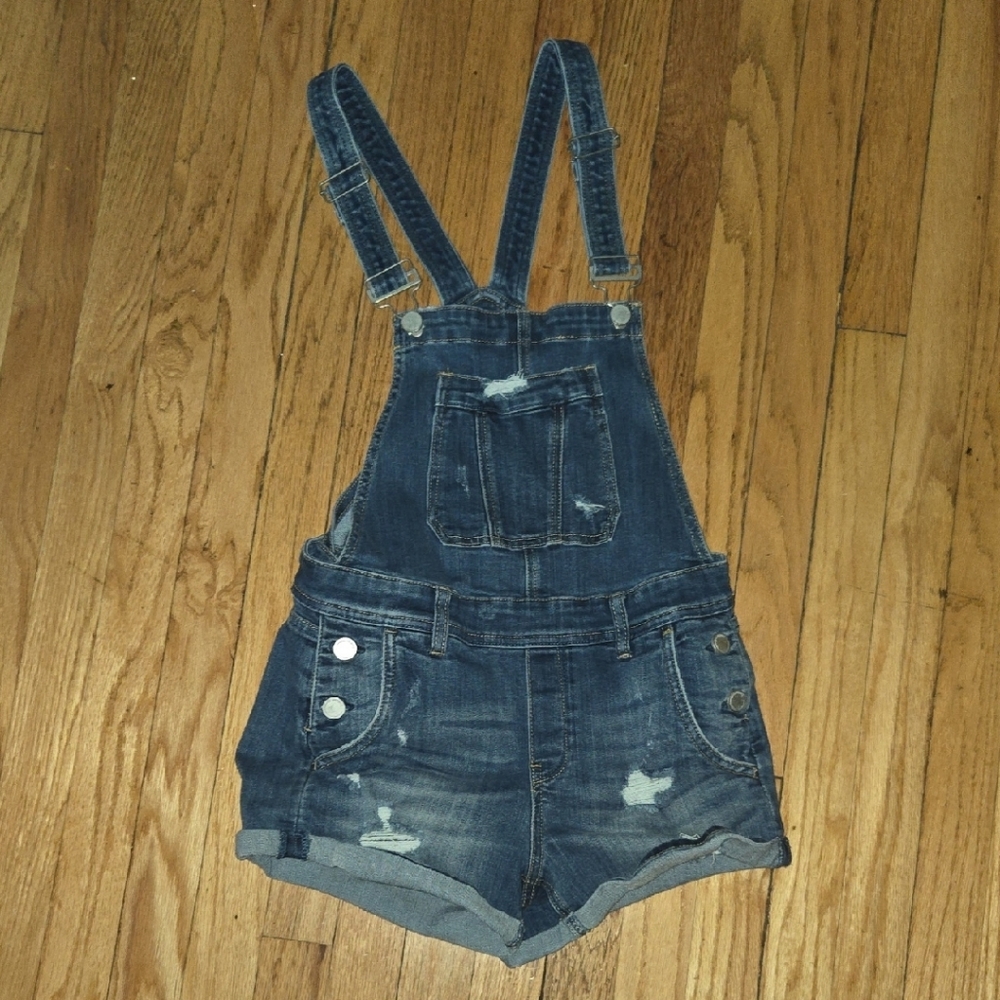 Blank NYC Alter Ego Short Overalls 27